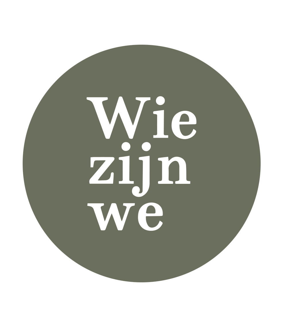 wie zijn we